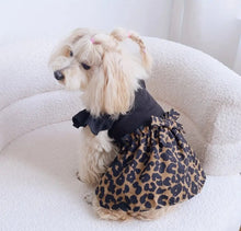 Load image into Gallery viewer, Cheetah Print Dog Dress