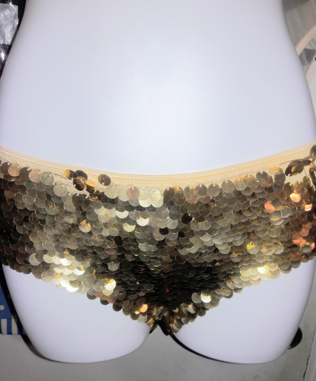 Sequin Gold Panties